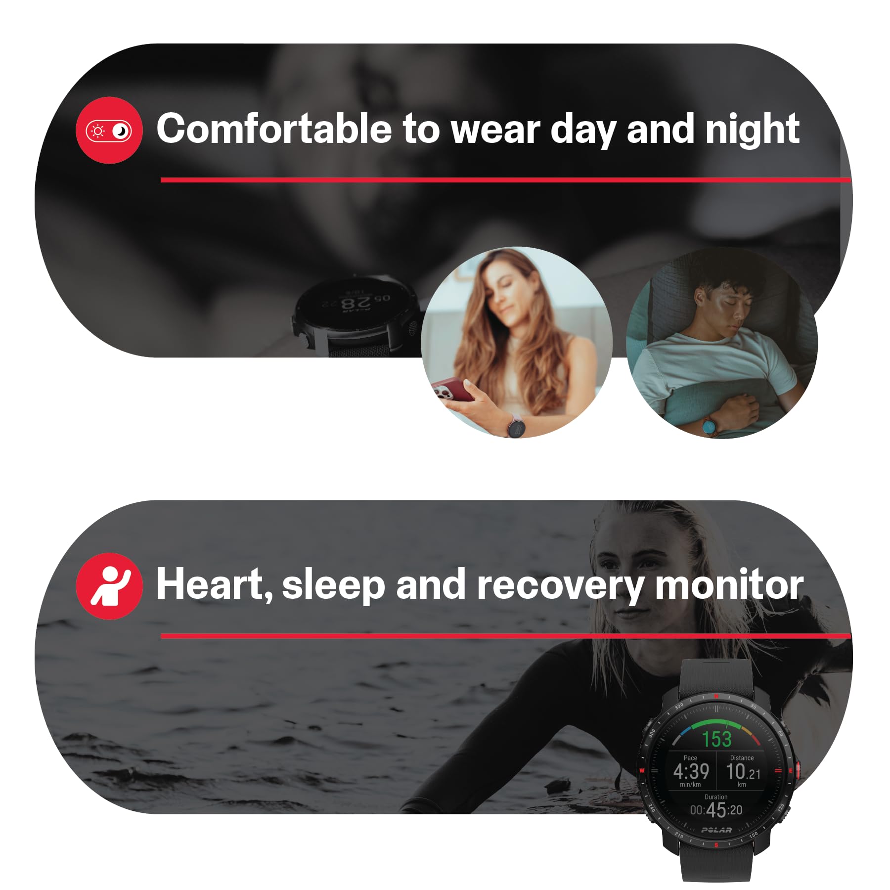 Polar Grit X Pro - Zegarek Sportowy Outdoor z GPS - Wytrzymałość na Mi - obrazek 6