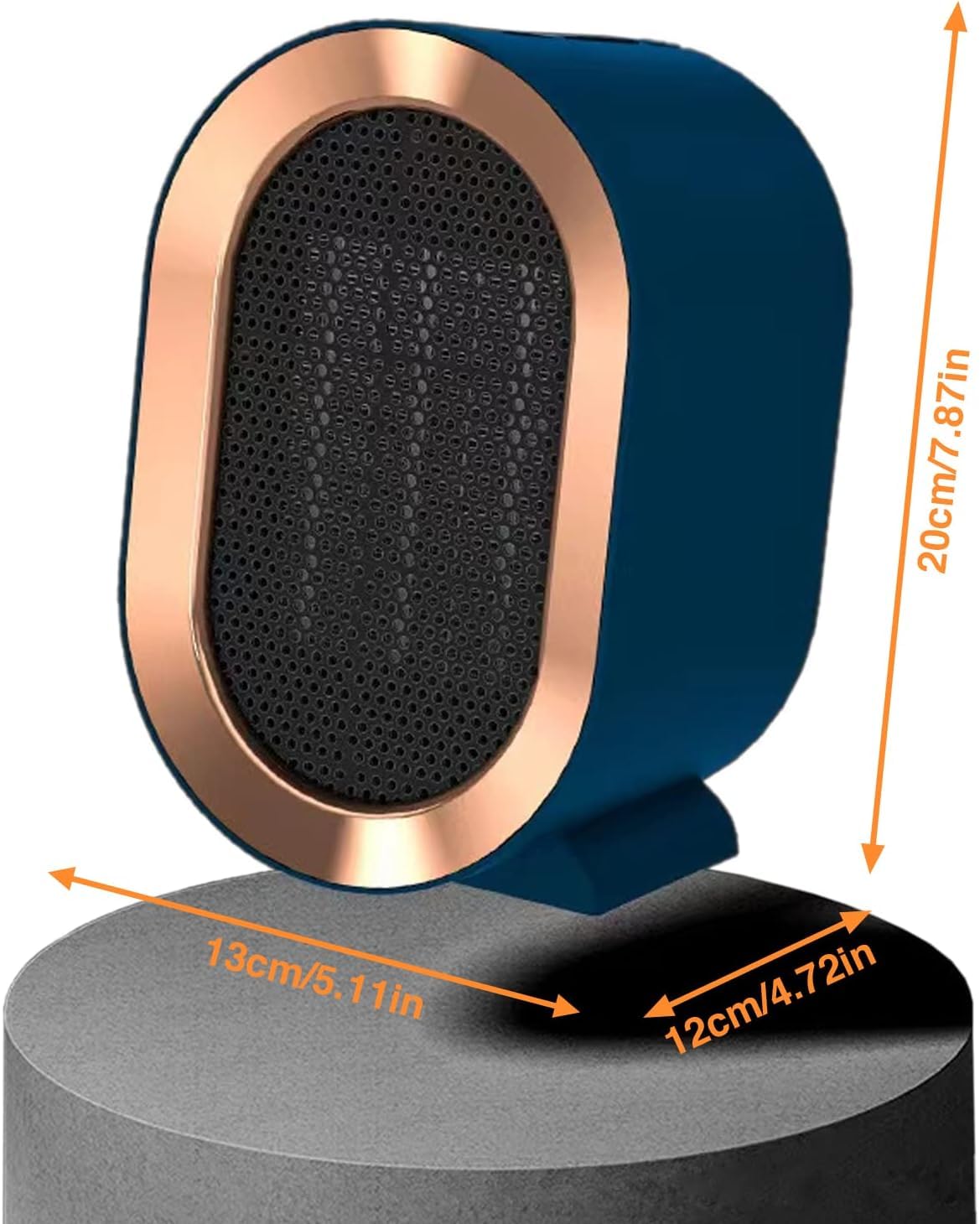 Ycoiee 1200W Portable PTC Ceramic Heater 1S Fast Heating - obrazek 3