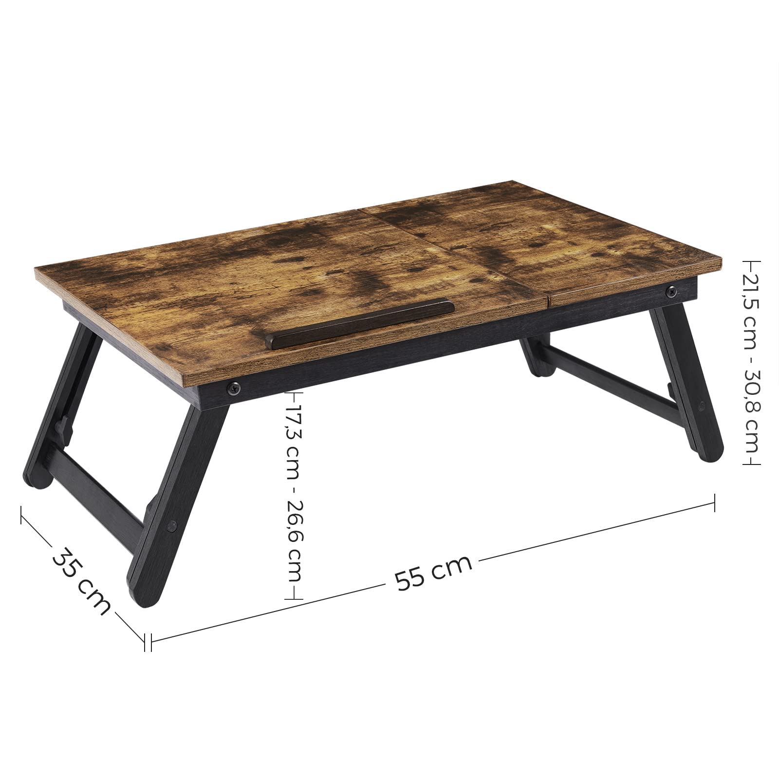 SONGMICS LLD105B01 Stolik/stojak pod laptopa taca - obrazek 6