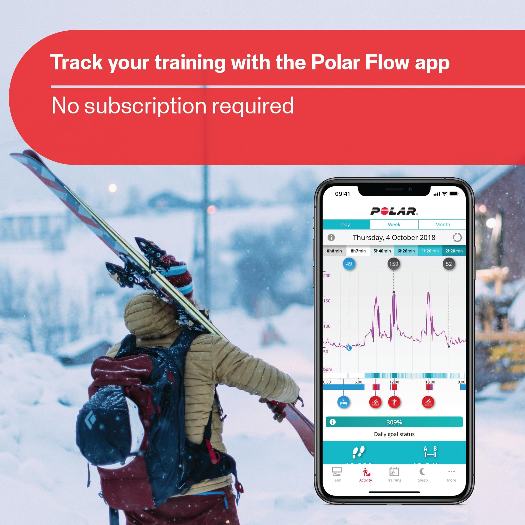 Polar Grit X Pro - Zegarek Sportowy Outdoor z GPS - Wytrzymałość na Mi - obrazek 2