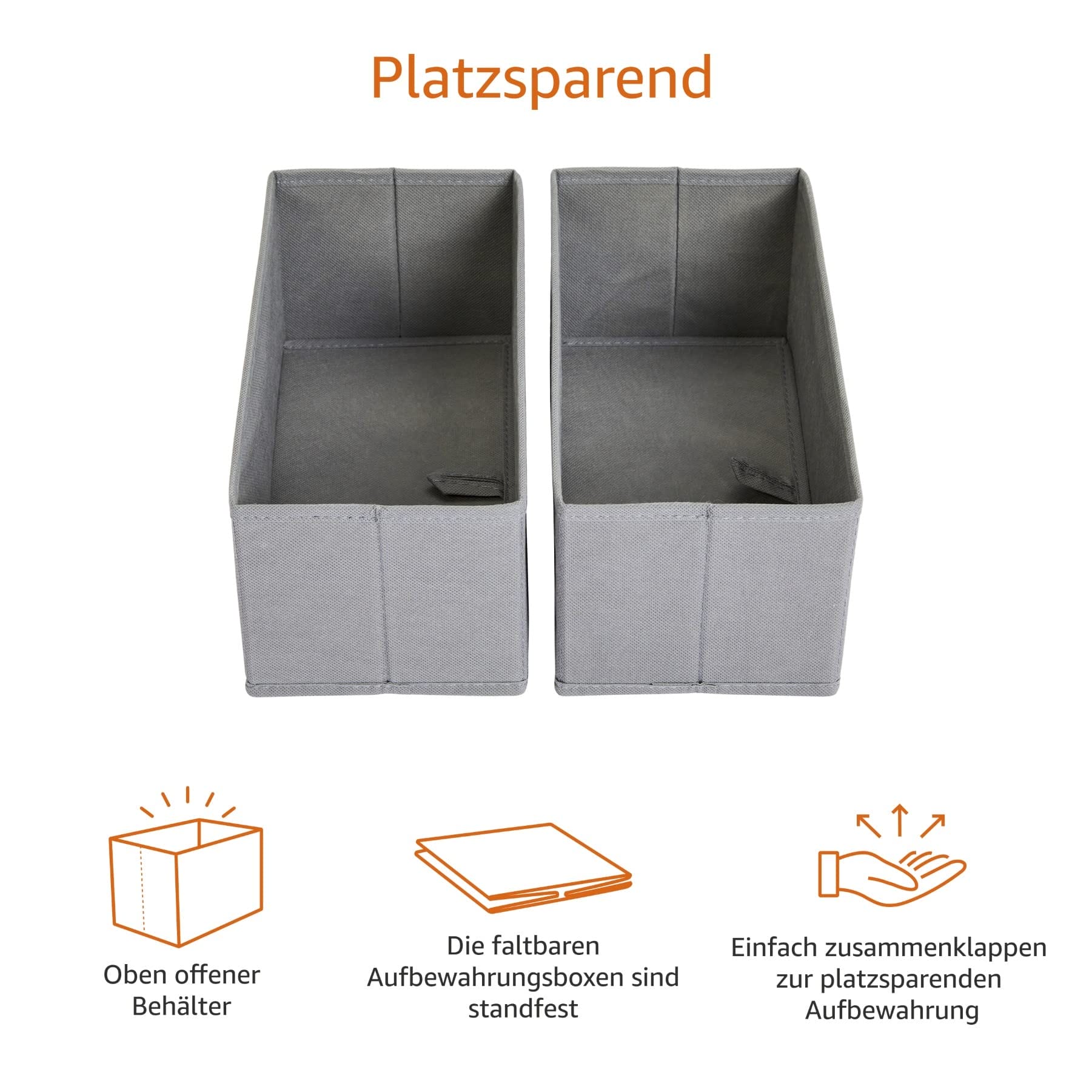 Amazon Basics Organizer do szuflady/system porządkowania ubrań - skład - obrazek 4