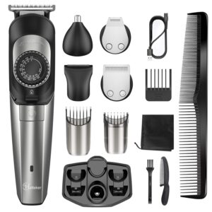 Hatteker Zestaw do Strzyżenia Brody - Precyzyjny, Łatwy w Użyciu, Szybkie Ładowanie