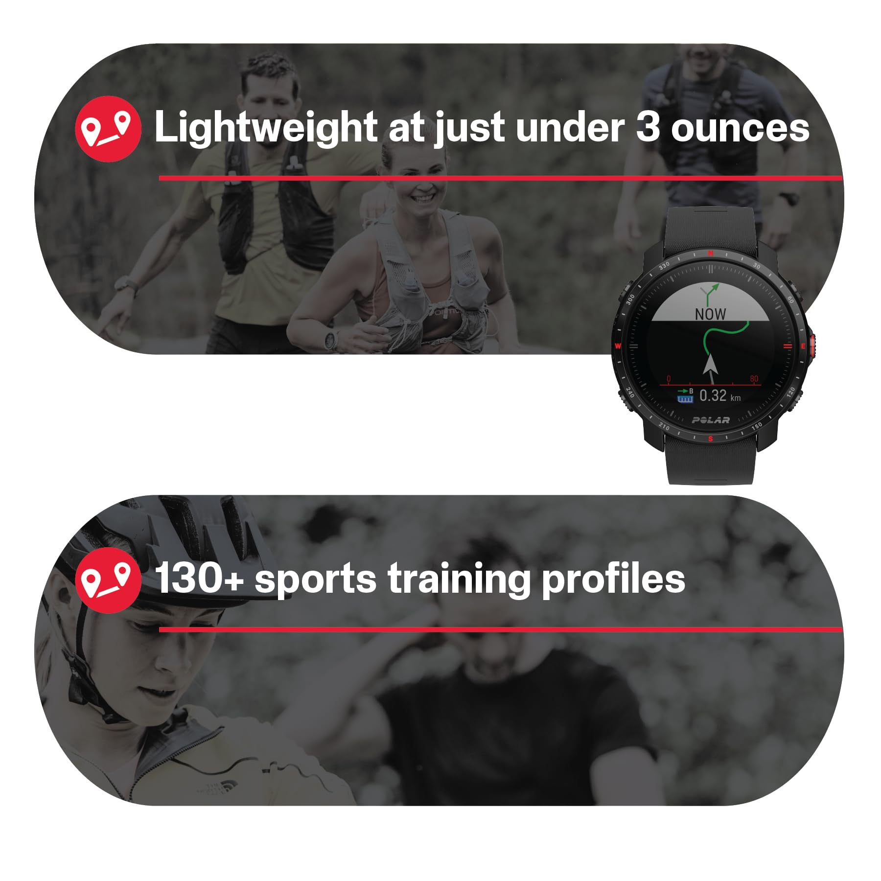 Polar Grit X Pro - Zegarek Sportowy Outdoor z GPS - Wytrzymałość na Mi - obrazek 7