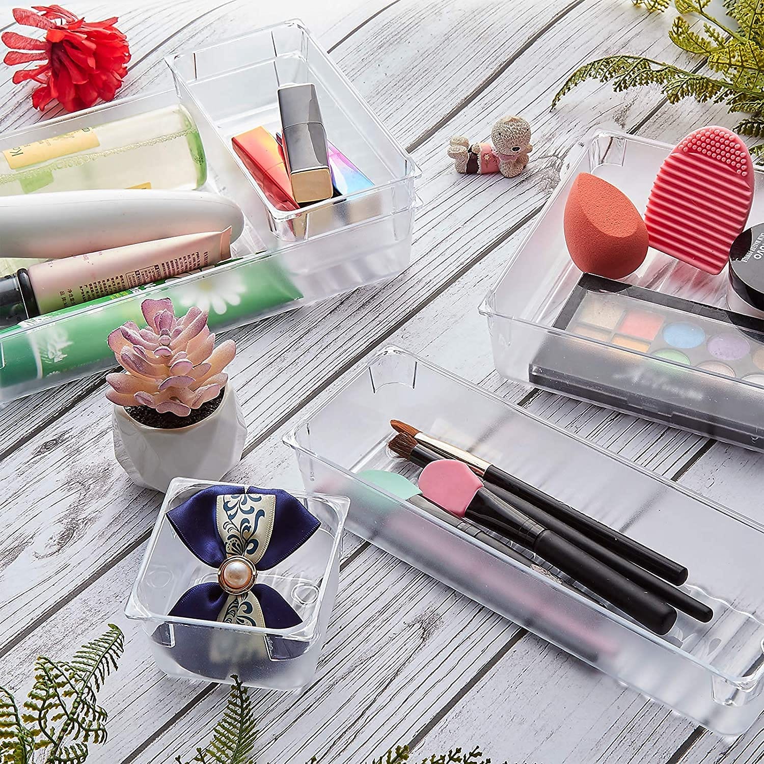 Siundam 9 sztuk oddzielnych organizerów z szufladami w 4 - obrazek 2