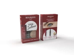 Bourjois – Zestaw do makijażu Intensywny wygląd objętość Glamour OH OUI Maska Liner Pinceau 01 i Little Round Pot 04