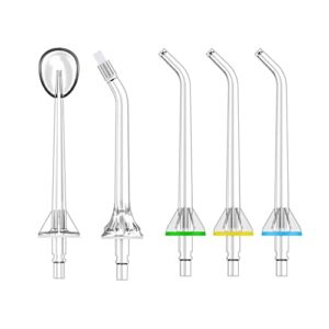 Elektryczne nawadnianie flosers akcesoria 6 szt. dysza do nici wodnej do X5 X6 końcówki zamienne