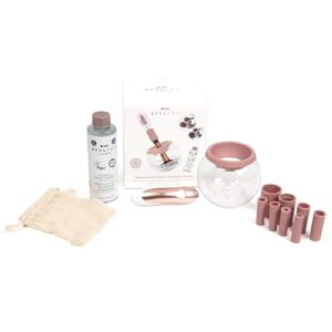 STYLPRO Zestaw do czyszczenia i suszarki do makijażu - szybkie i skuteczne oczyszczanie pędzli w 30 sekund