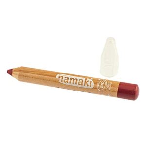 Namaki Kredki do skóry – czerwone 53 g: Kreatywne i precyzyjne pisaki do makijażu dla dzieci