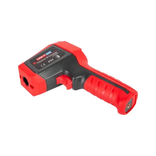 Cyfrowy termometr na podczerwień UNI-T UT309C/MIE0304 35°C ~ 650°C - Duży wyświetlacz, alarm temperatury, jednostki °C/°F, Maks./Min./Średnia, zestaw z baterią i etui - obrazek 4