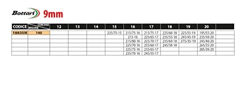 Bottari 18835: łańcuchy śniegowe Rapid T2 9 mm rozmiar 140 ÖNORM - obrazek 3