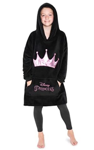 Disney Bluzy dla dziewczynek, dziecięca bluza z kapturem oversize, Sti