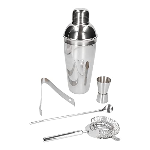 Zestaw barmański 5 el – shaker 550 ml: Gotowy zestaw do miksowania koktajli, idealny na prezent - obrazek 6