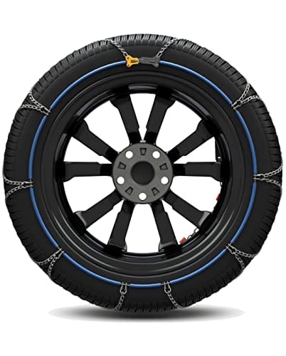 KÖNIG CB-7 104 - łańcuchy śniegowe 1 para, 235/70-15, 235/60-16, 245/55-16, 215/65-17, 225/60-17, 235/55-17, 255/45-17, 275/40-17, 225/55-18, 2225/50-18, 245/45-18, 255/45-18, 255/40-18, 205/55-19, 225/45-19, 235/45-19, 255/35-19, 275/30-19, 195/55-20, 24535-2 35-0, 265/30-20, ręczny łańcuch śnieżny o zmniejszonej grubości wewnętrznej, przewód wewnętrzny 7 mm, ręczny system napinający, nylonowe zderzaki chroniące felgi aluminiowe, homologacje/certyfikaty/zgodność: Ö-Norm 5117 - obrazek 5