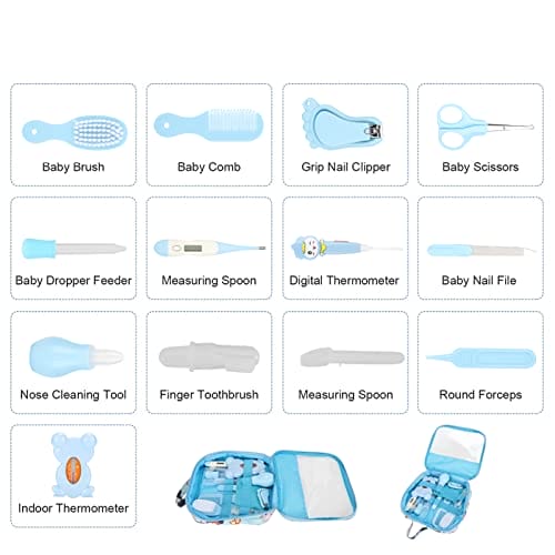 Zestaw do pielęgnacji niemowląt potrzeby noworodka Zestaw opieki zdrowotnej dla niemowląt Lekki do pielęgnacji niemowląt dla przyszłej mamy - obrazek 7