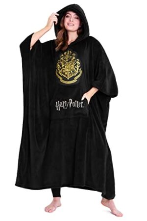 Harry Potter Koc oversize z kapturem dla kobiet, mężczyzn i nastolatkó