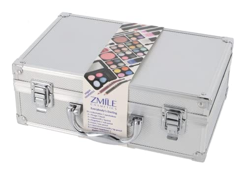 Zestaw do makijażu ZMILE Cosmetics - Kosmetyki Wegańskie, 51 sztuk w aluminiowej walizce - obrazek 2