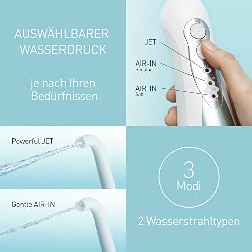 Panasonic EW1311 Irygator do Jamy Ustnej Biały/Zielony - obrazek 7