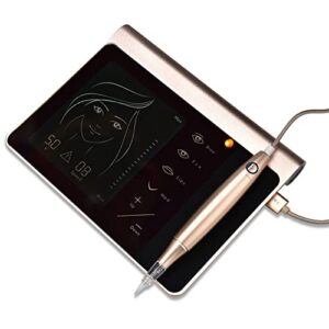 Multifunktionale digitale Tätowiermaschine, Digitale Permanent Microblading Tätowierungs Stift für Körpertattoos, Augenbrauentattoos, Lippentattoos und Eyeliner-Tattoos verwendet