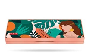 PUPA Milano Pupart S Makeup Palette 003 Stay Wild – Zestaw kompaktowy do makijażu oczu, ust i twarzy – Zawiera róż w proszku, kremową szminkę i pigmentowane cienie do powiek – Bez parabenów – 0,42 oz