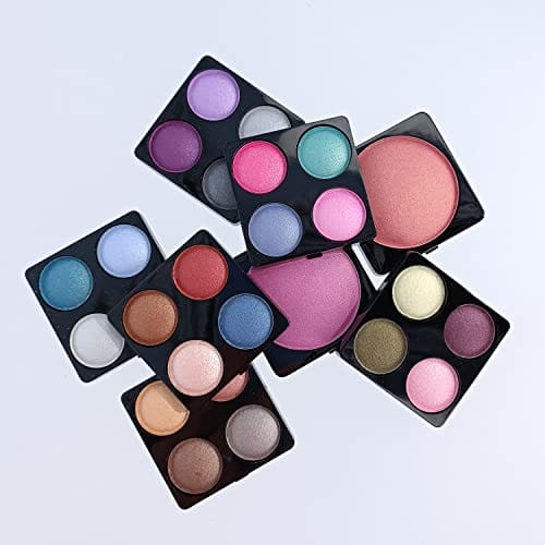 BriConti Zestaw do Makijażu Darling Kosmetyki Wegańskie - 43 sztuki w aluminiowej skrzynce - obrazek 4