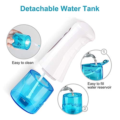 TUREWELL FC1591 profesjonalny irygator do jamy ustnej, 300 ml, przenoś - obrazek 5