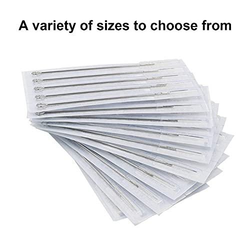 50 Stück 5 Typ Steriler Tätowierungsnadeln für Liner und Shader Tattoo Zubehör,Tattoonadeln Zubehör Set,Tattoo Nadel(1RL 3RL 5RL 7RL 9RL) - obrazek 5