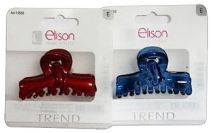 Zestaw 6 GABBIANO Szczypce 13559 Medium Fantasy Trend(13413) Akcesoria Do Włosów - Najlepsze narzędzia i akcesoria do makijażu, plastikowy materiał, wymiary 10 x 8 x 10 cm, Zestaw do makijażu