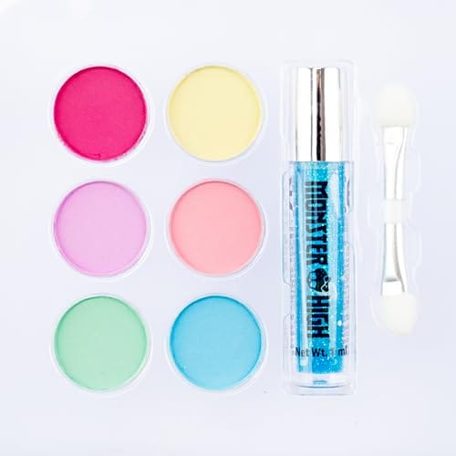 Zestaw do makijażu Monster High Nice Group - 1 pudełko z cieniami do powiek i błyszczykami - obrazek 3