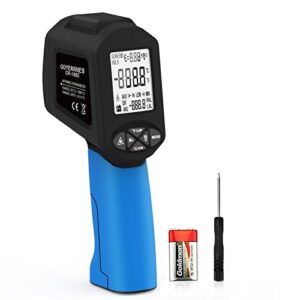 Pistolet do termometru na podczerwień GR-1880 - zakres temperatur -50~1880℃, wysoka precyzja, odległość do punktu 50:1