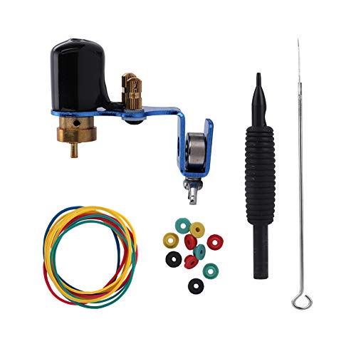 Sonew Tattoo Maschinen Set, mit tragbarem Mini Tattoo Stift Zubehörgriff, Tattoo Zubehör, Motorkamera für Anfänger oder Tätowierer - obrazek 9