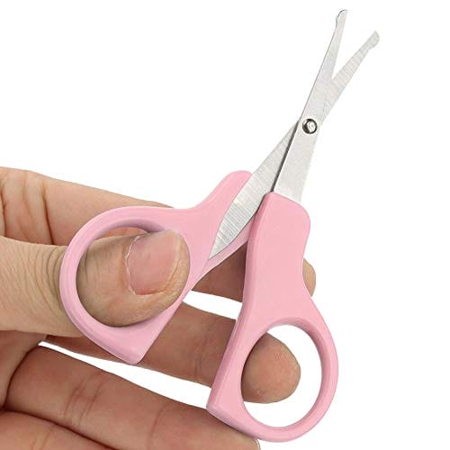 3 w 1 obcinacz do paznokci dla niemowląt zestaw do pielęgnacji paznokci zestaw do manicure dla niemowląt z nożyczkami do paznokci obcinaczem do paznokci i pilnikiem do paznokci dla noworodka maluchów i paznokci pielęgnacja paznokci zestaw do pielęgnacji paznokci (różowy) - obrazek 5