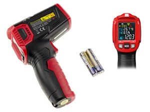 Termometr cyfrowy KALEA Infra-czerwony -50°C do 800°C – Precyzyjny pomiar temperatury, łatwa obsługa jedną ręką