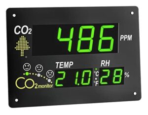 TFA Dostmann OBserwerowy CO2-Monitor AirCo2ntrol 31.5002 czarny - Monitor dwutlenku węgla o wysokiej jakości