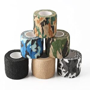 Tatuaż Grip Cover Wrap, Rayyl 6 rolek jednorazowych tatuaży 5 cm x 4,5