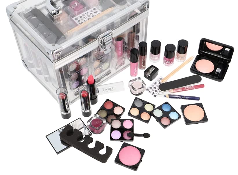 ZMILE Cosmetics Zestaw do Makijażu Acryl Kosmetyki Wegańskie - 42-elementowy zestaw do makijażu z kosmetykami wegańskimi - obrazek 5