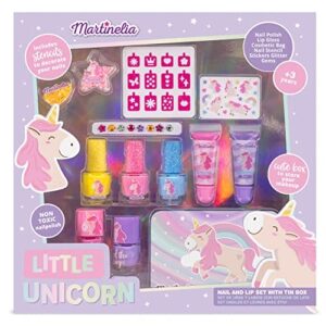 Zestaw do makijażu LITTLE UNICORN BEAUTY TIN BOX - Martinelia