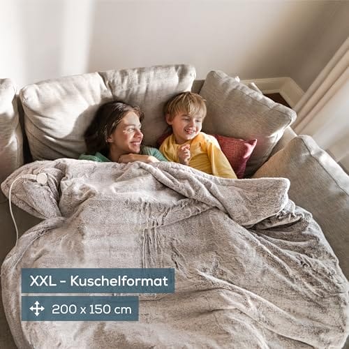 Beurer HD 150 XXL Nordic koc grzewczy, elektryczny koc grzewczy z auto - obrazek 9