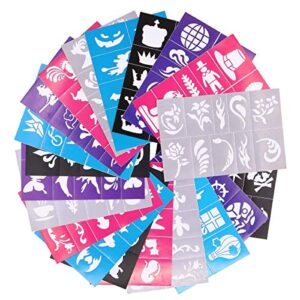 Wielokrotnego użytku zestaw szablonów do malowania twarzy i ciała, sza