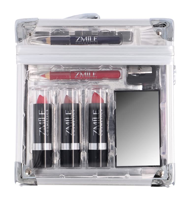 ZMILE Cosmetics Zestaw do Makijażu Acryl Kosmetyki Wegańskie - 42-elementowy zestaw do makijażu z kosmetykami wegańskimi - obrazek 4