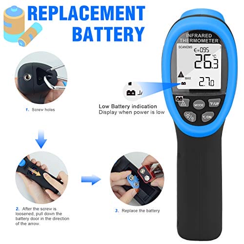 YF-985CAPP bezdotykowy cyfrowy termometr na podczerwień - obrazek 9
