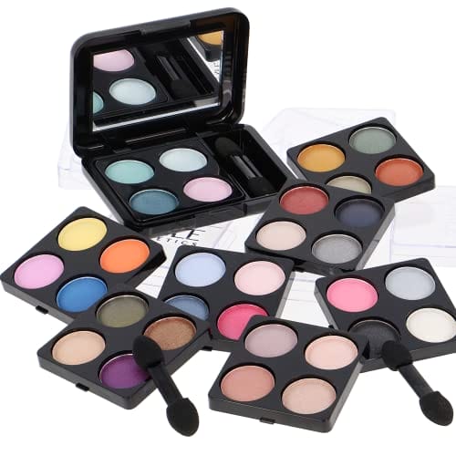 Zestaw do makijażu ZMILE Cosmetics - Kosmetyki Wegańskie, 51 sztuk w aluminiowej walizce - obrazek 4