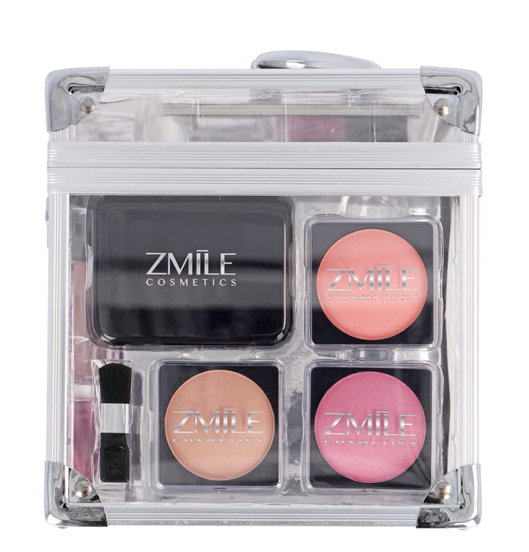 ZMILE Cosmetics Zestaw do Makijażu Acryl Kosmetyki Wegańskie - 42-elementowy zestaw do makijażu z kosmetykami wegańskimi - obrazek 3