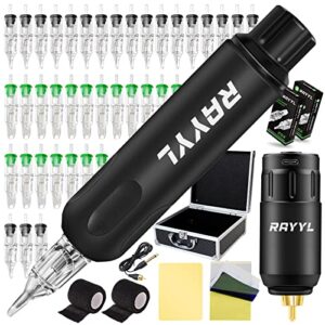 Rayyl Zestaw długopisów obrotowych, w komplecie z czarnym bezprzewodow