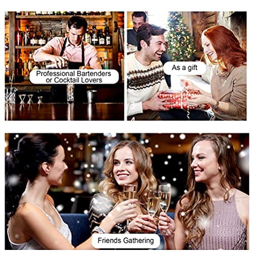 Zestaw narzędzi do koktajli 17 sztuk - ekskluzywne przepisy kulinarne - obrazek 2