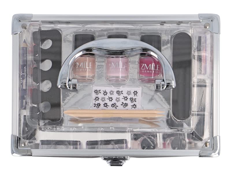 ZMILE Cosmetics Zestaw do Makijażu Acryl Kosmetyki Wegańskie - 42-elementowy zestaw do makijażu z kosmetykami wegańskimi - obrazek 2