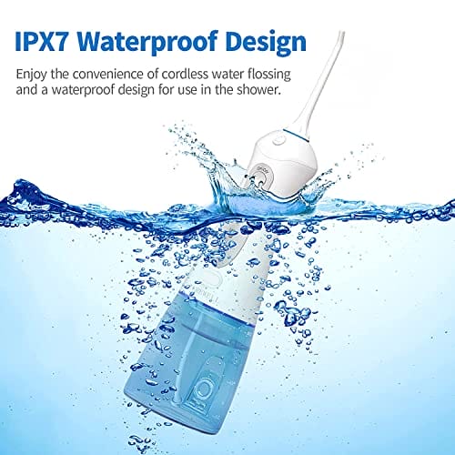 TUREWELL elektryczne urządzenie do czyszczenia zębów z 3 trybami i 6 d - obrazek 4