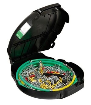 Łańcuchy śniegowe Lampa GD02011 Wx-9 9 mm rozm. 7-2 sztuki - dla opon o rozmiarach 195/70-13; 600-13; 175/80-14; 175-14; 195/65-14; 205/60-14, 175/70-15; 185/65-15; 195/60-15; 195/50-16; 205/40-17