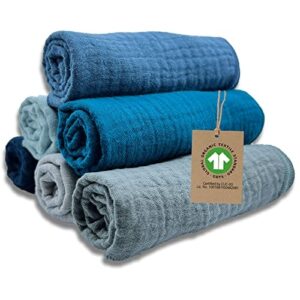 mimaDu chusteczki do mycia niemowląt organiczne mały ręcznik do twarzy bawełna ręcznik dla niemowląt chusteczki dla niemowląt | zestaw chusteczek dla niemowląt 10 sztuk | 100% organiczna bawełna